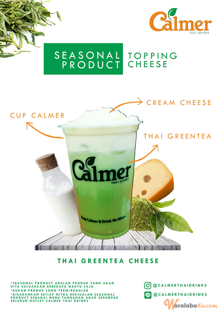 Franchise Peluang Usaha Minuman Teh | CALMER THAI DRINK