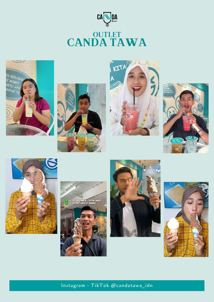 Peluang Bisnis Minuman & Es Krim Kekinian Modal Kecil - Canda Tawa Drink