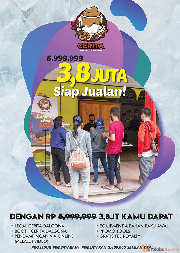 Franchise Peluang Usaha Minuman Cerita Dalgona