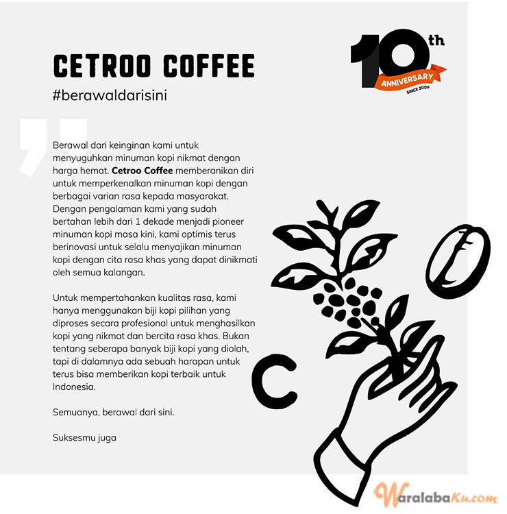 Franchise Peluang Usaha Cetroo Coffee