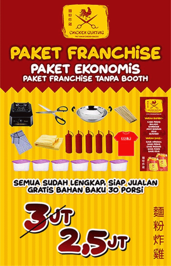 Testimoni Franchise Ayam Gunting Uncle Bob Bisnis