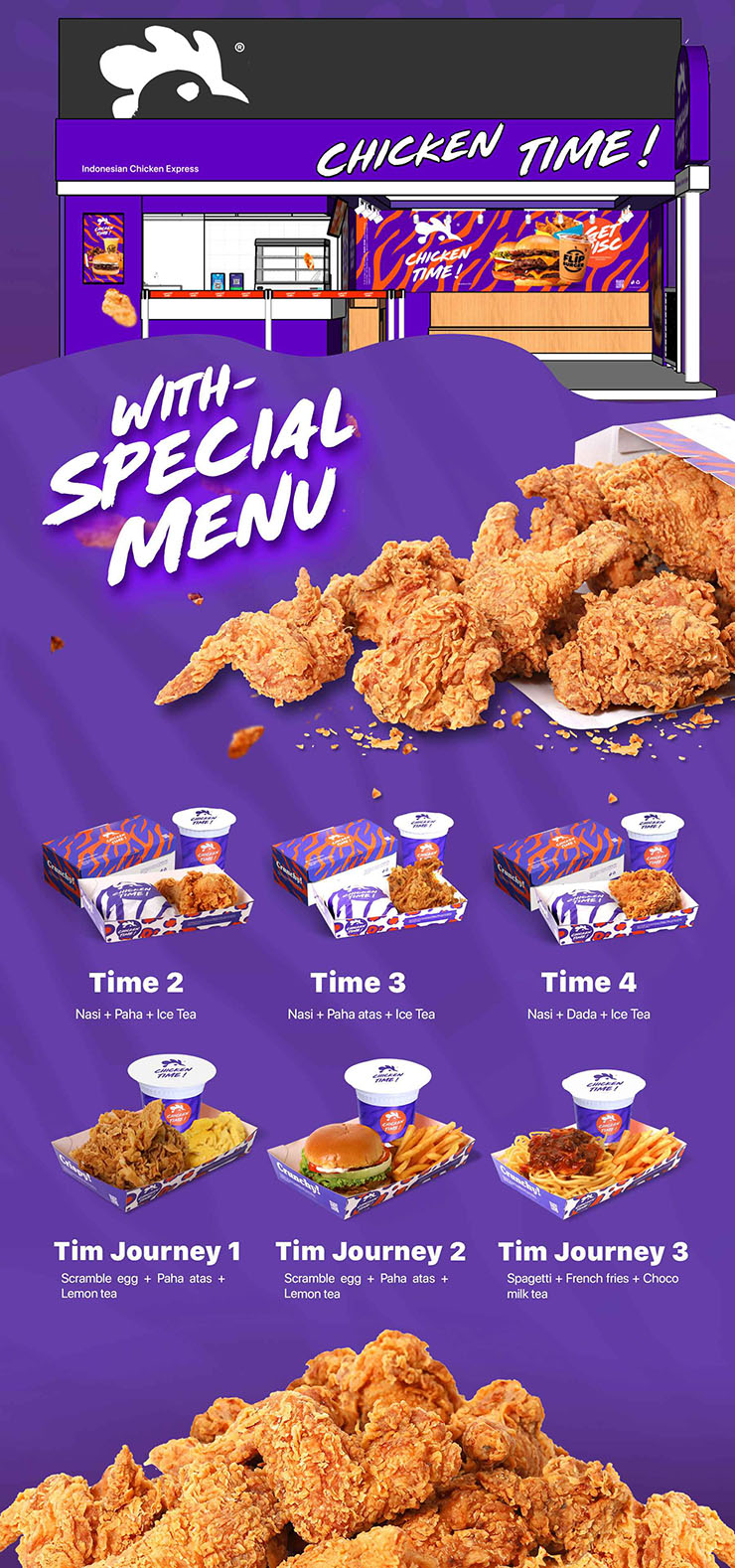 Franchise Peluang Usaha Fast Food | Fried Chicken | Chicken Time