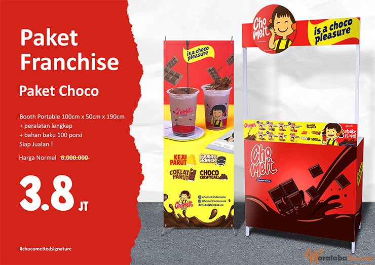 Franchise Peluang Usaha Minuman Coklat - Chomelt