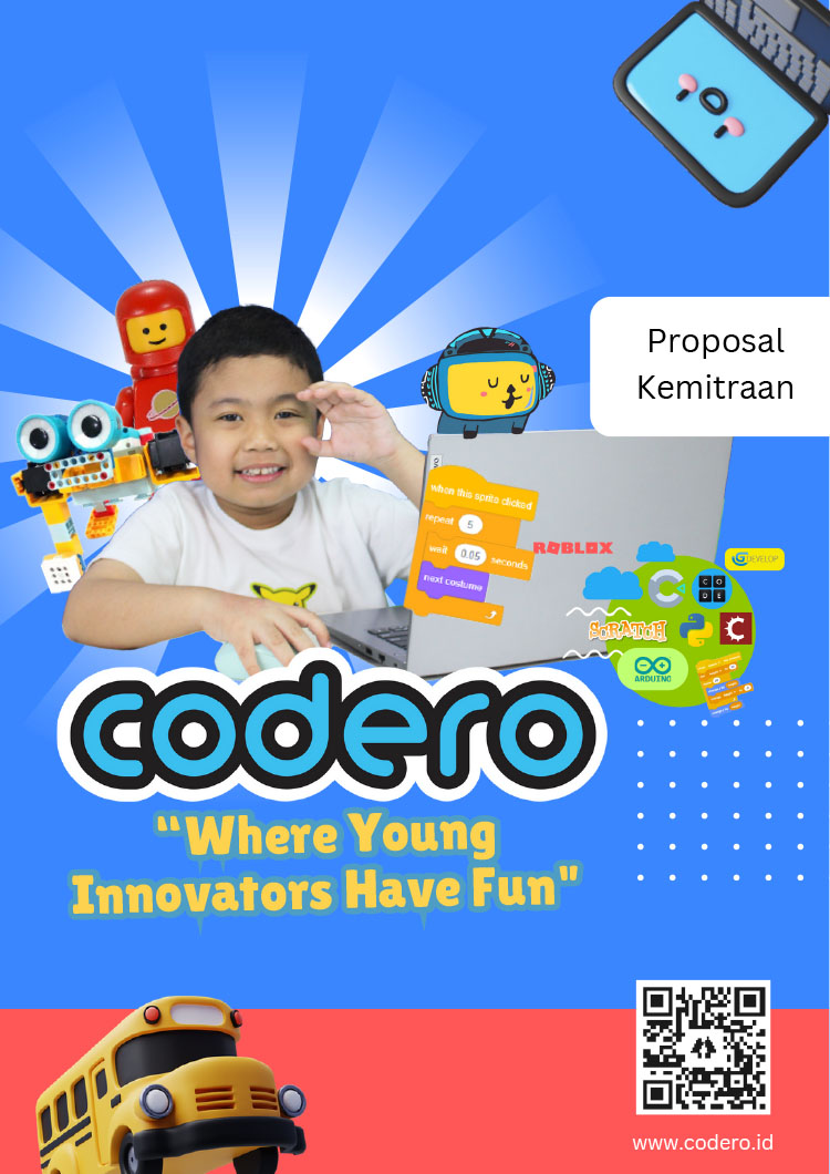 Kemitraan / Peluang Pendidikan Les Coding, Robotik, & Digitar Art Anak