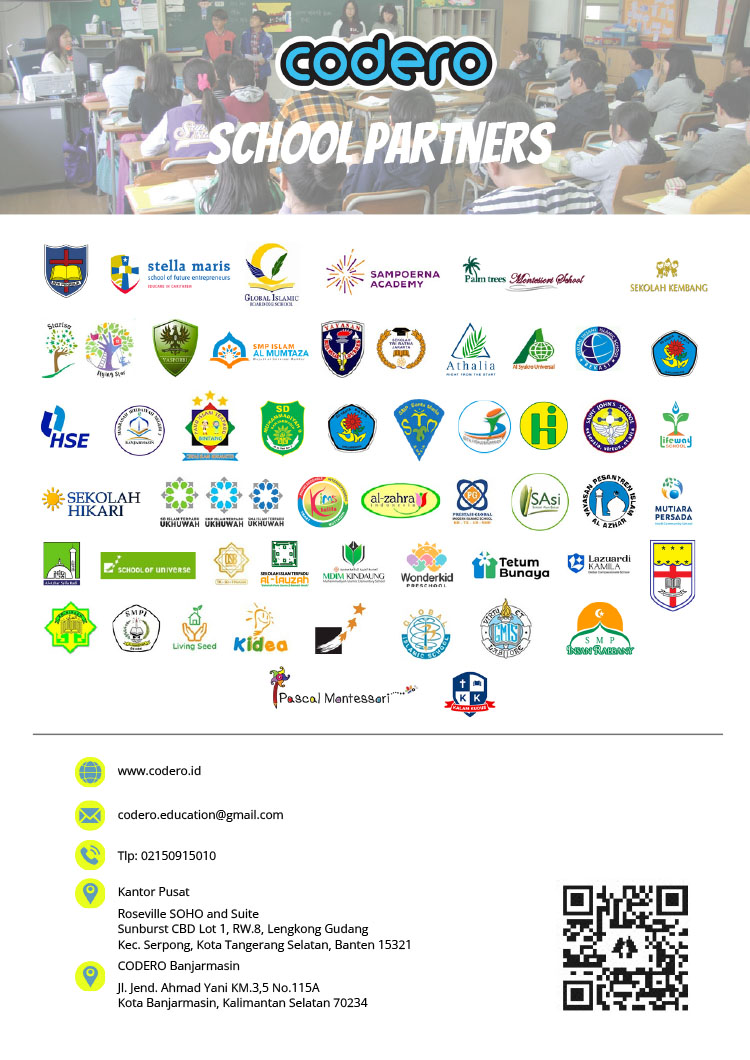 Kemitraan / Peluang Pendidikan Les Coding, Robotik, & Digitar Art Anak