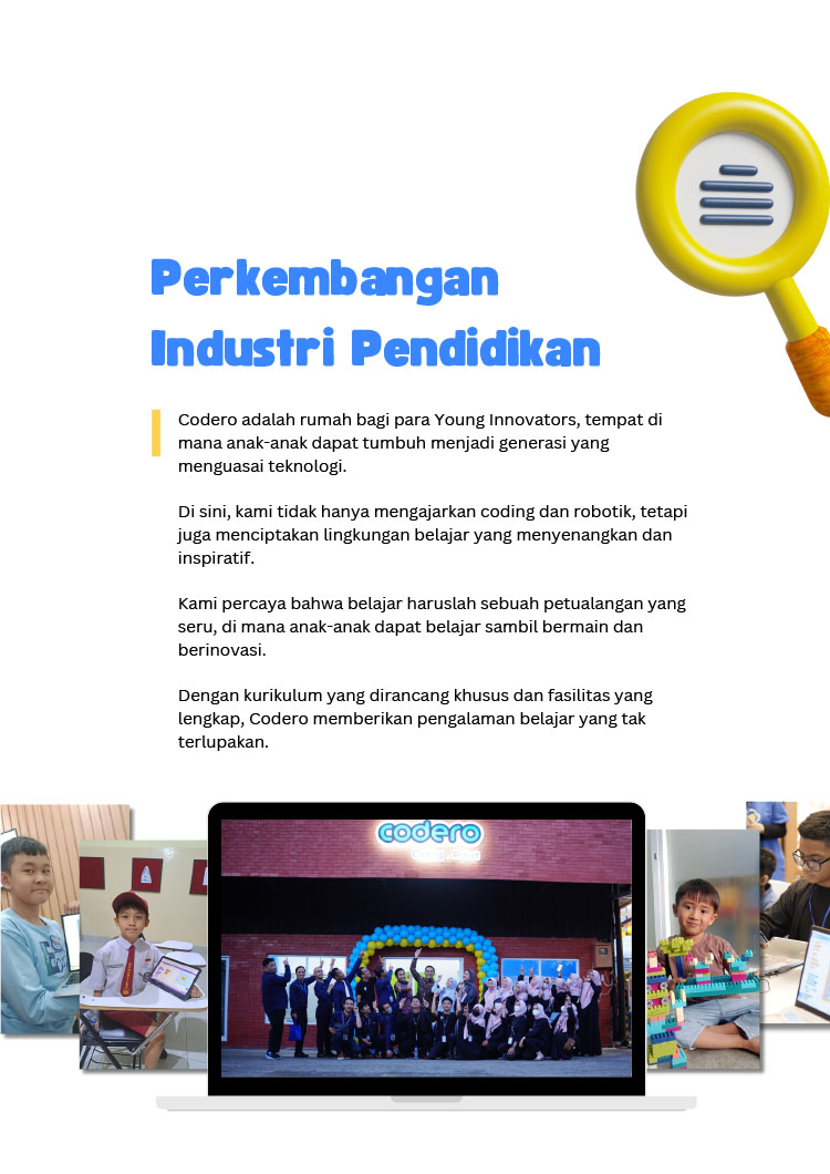 Kemitraan / Peluang Pendidikan Les Coding, Robotik, & Digitar Art Anak