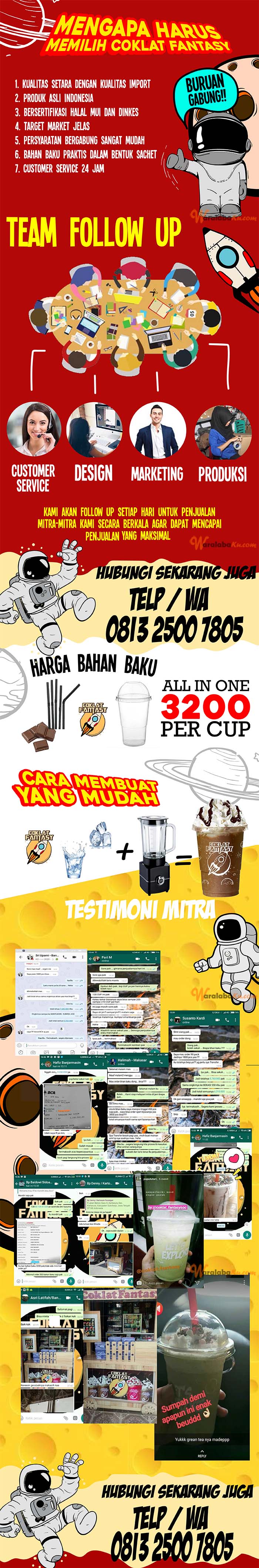 Franchise Peluang Usaha Coklat Fantasy