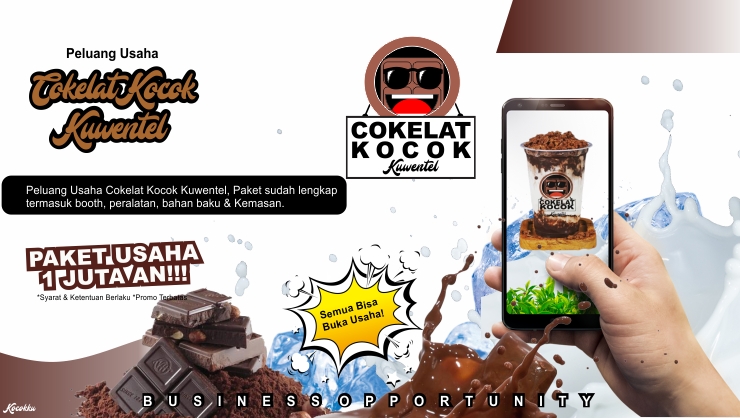 Kemitraan Peluang Bisnis Es Coklat Viral Cokelat Kuwentel