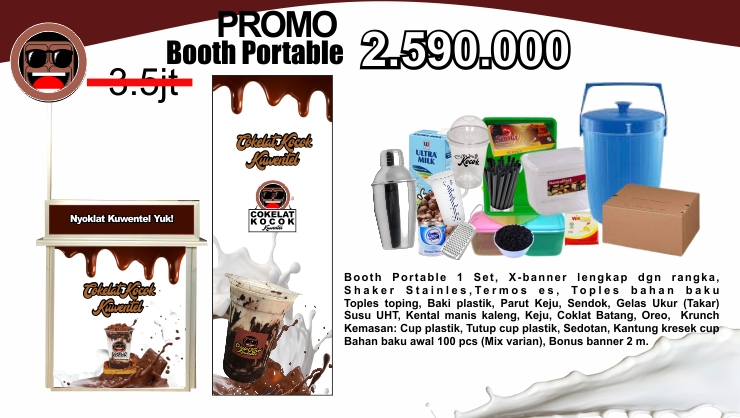 Kemitraan Peluang Bisnis Es Coklat Viral Cokelat Kuwentel