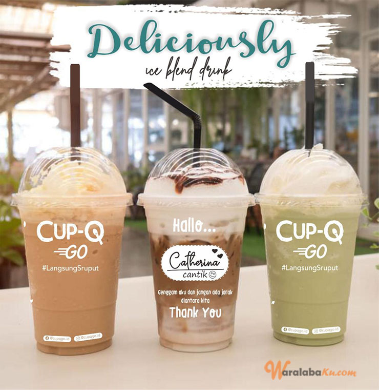 Franchise Peluang Usaha Minuman Ice Blended - Cup Q Go Ice Blend