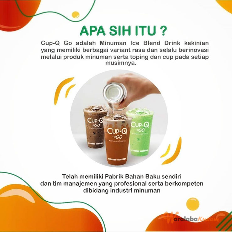 Franchise Peluang Usaha Minuman Ice Blended - Cup Q Go Ice Blend