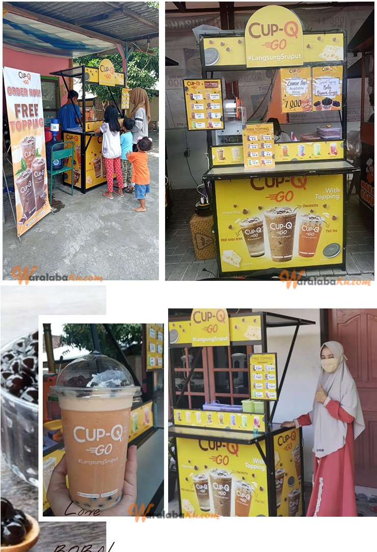 Franchise Peluang Usaha Minuman Ice Blended - Cup Q Go Ice Blend