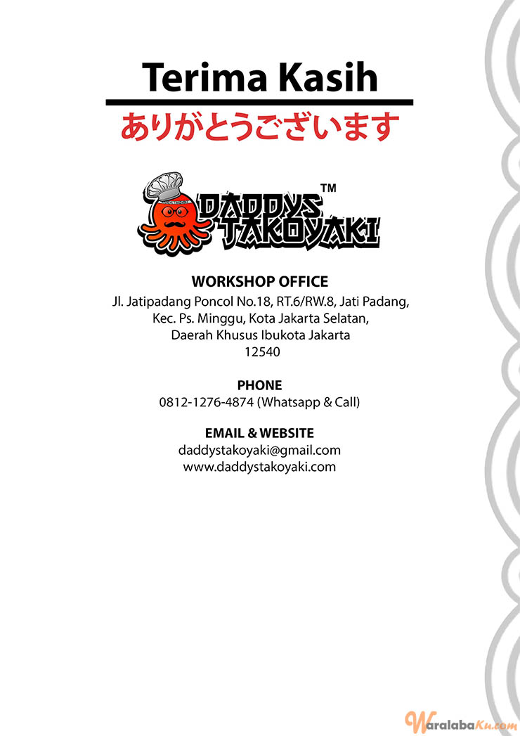 Franchise Peluang Usaha Makanan Daddys Takoyaki