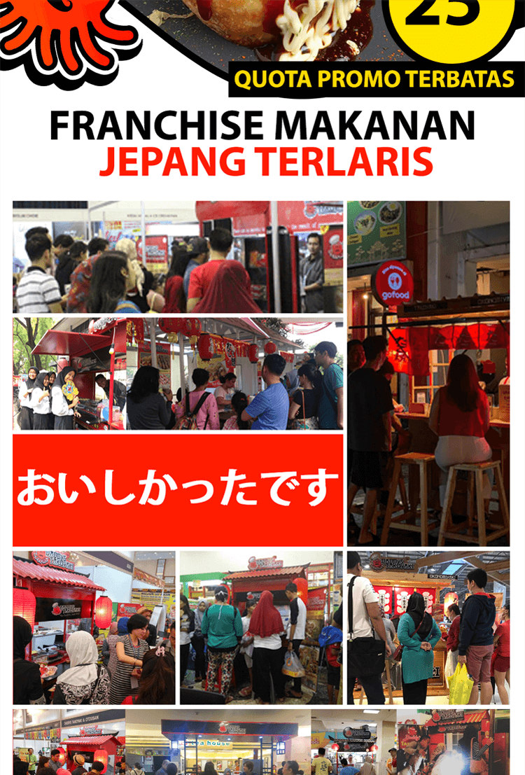 Franchise Peluang Usaha Makanan Jajanan Jepang Daddys Takoyaki