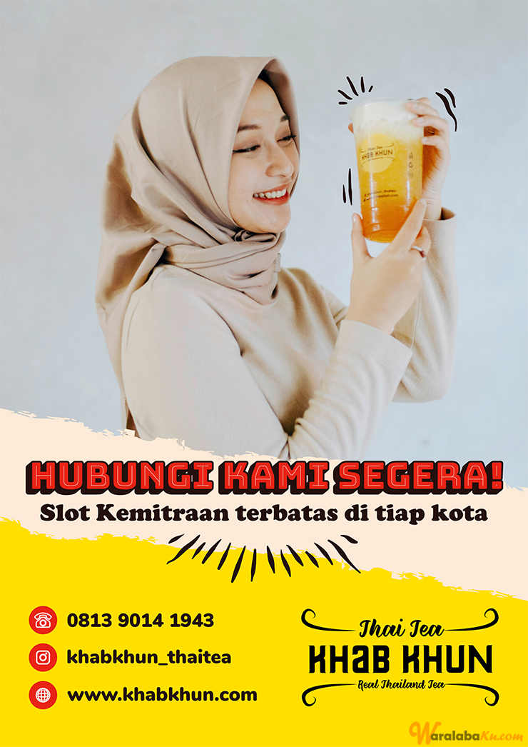 Franchise Peluang Usaha Khab Khun Thai Tea