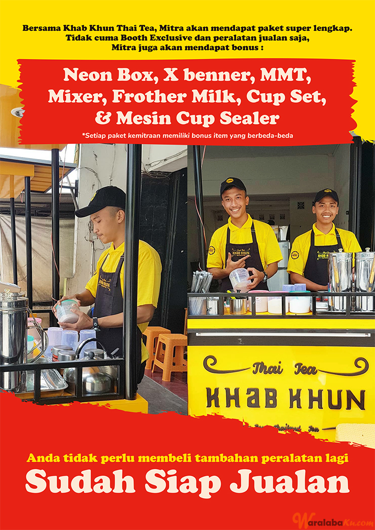 Franchise Peluang Usaha Khab Khun Thai Tea