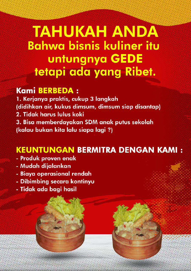 Peluang Usaha Bisnis Dimsum Resanba Frozen Food Bapau Hakau