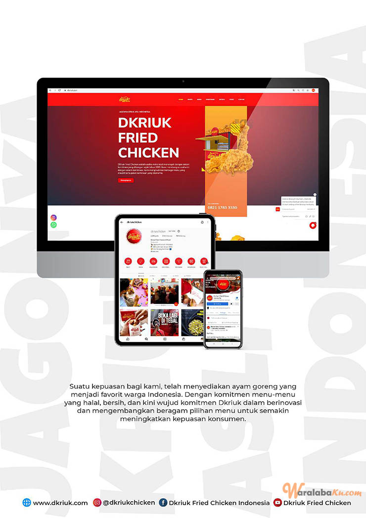 Franchise Peluang Usaha Fried Chicken | DKriuk Fried Chicken