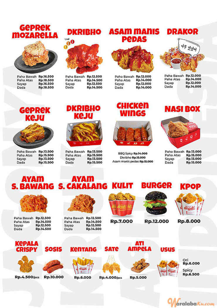 Franchise Peluang Usaha Fried Chicken | DKriuk Fried Chicken