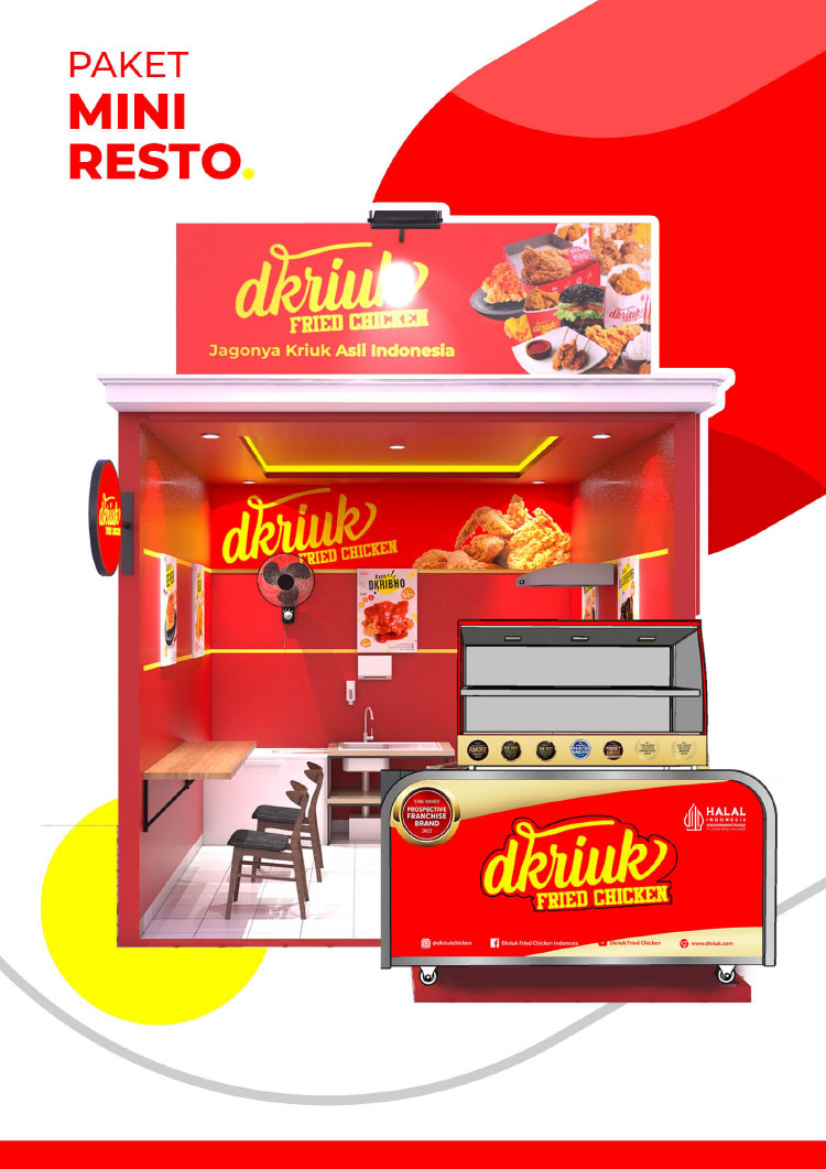 Franchise Peluang Usaha DKriuk Fried Chicken