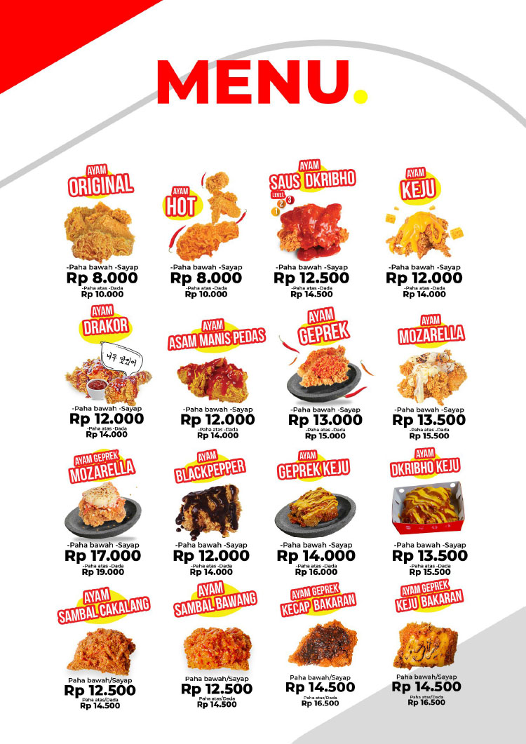 Franchise Peluang Usaha DKriuk Fried Chicken