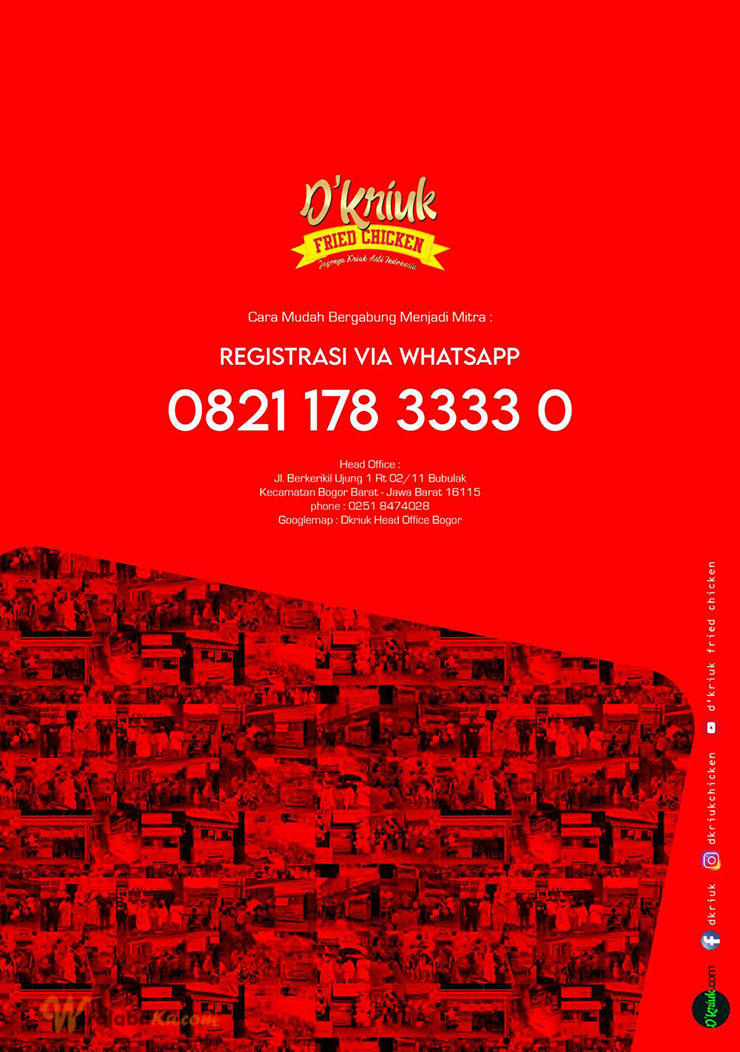Franchise D Kriuk Fried Chicken Peluang Bisnis Ayam Goreng Crispy Waralaba Ku