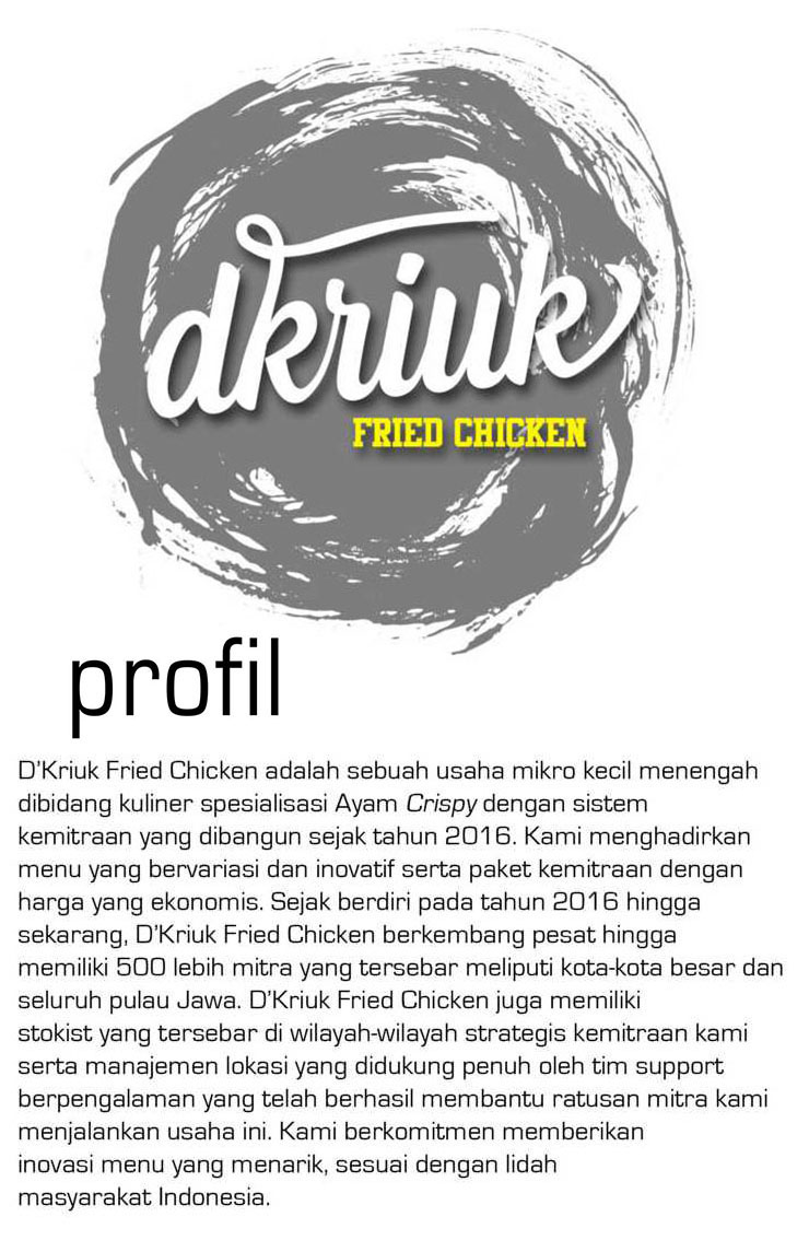 Testimoni Usaha Franchise D&#039;kriuk Trik
