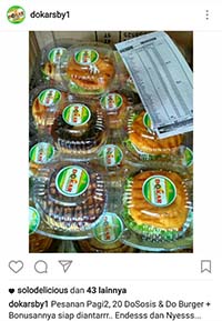 Franchise Peluang Usaha DOKAR (Donat Bakar)