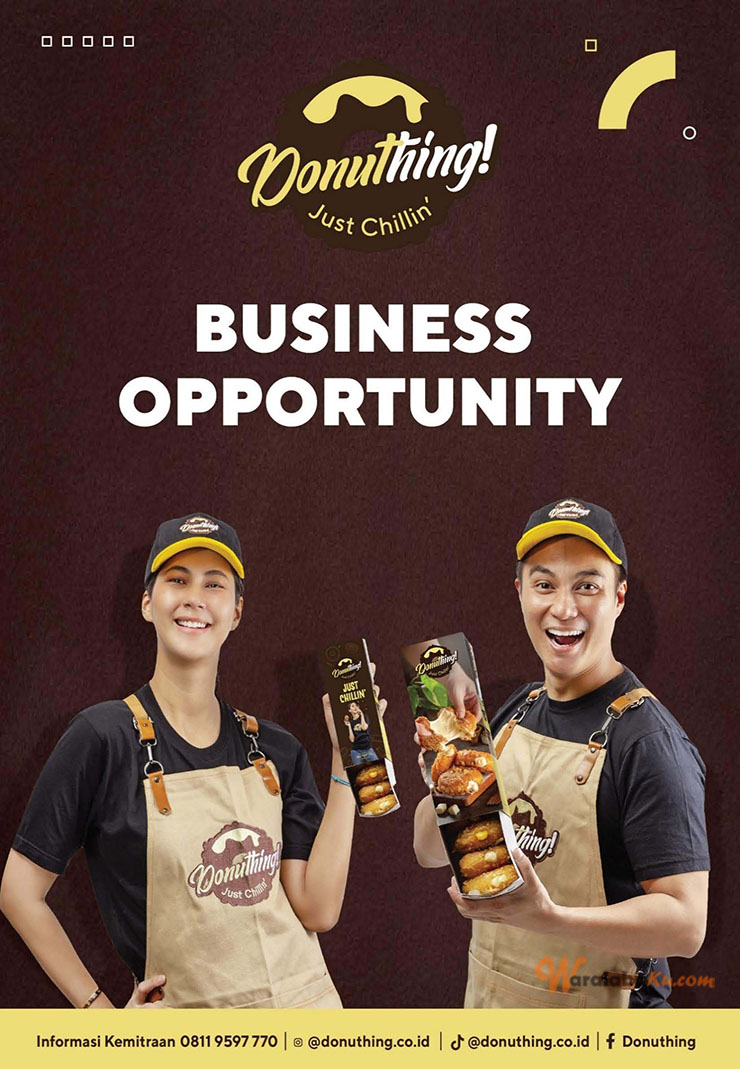 Franchise Donuthing ~ Peluang Bisnis Donat Goreng