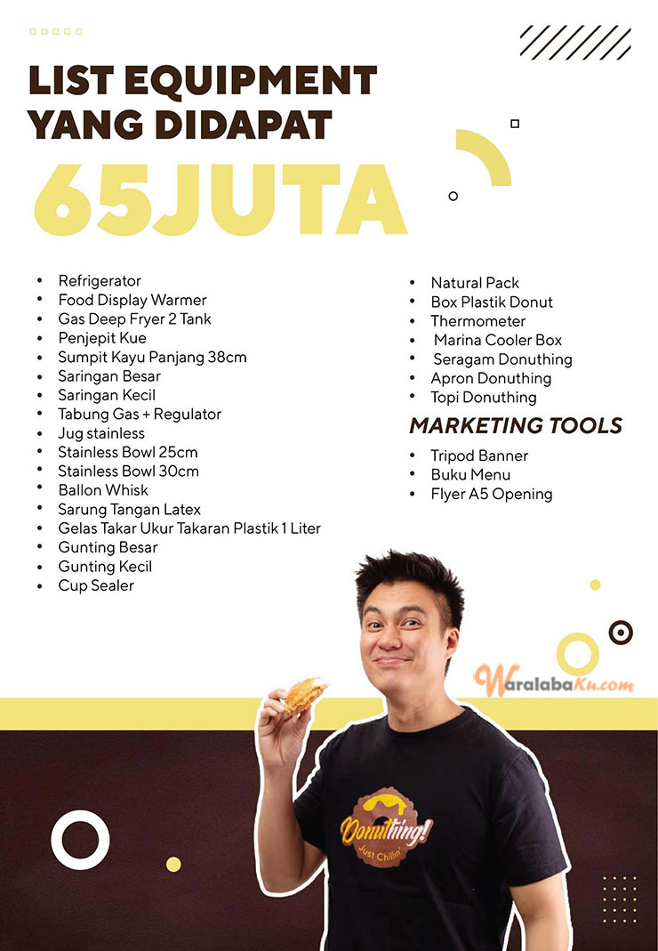 Franchise Donuthing ~ Peluang Bisnis Donat Goreng