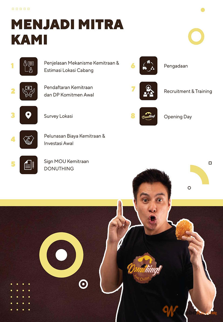 Franchise Donuthing ~ Peluang Bisnis Donat Goreng