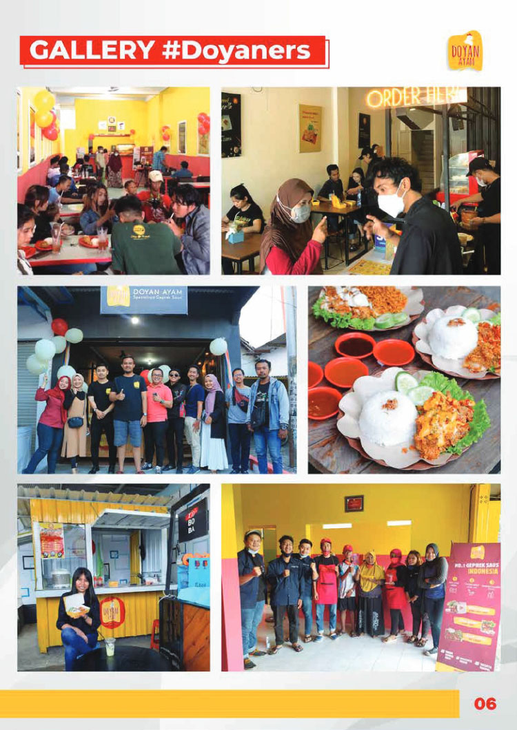 Kemitraan / Peluang Bisnis Ayam Geprek Saus Celup Doyan Ayam