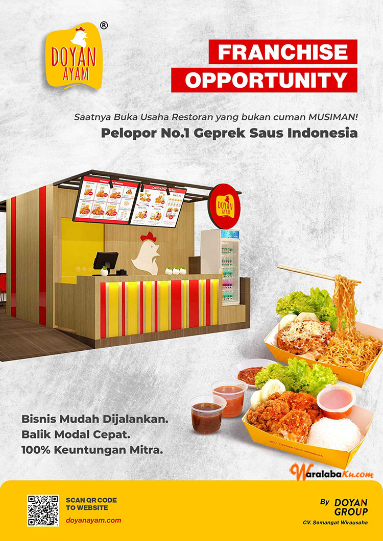 Franchise Peluang Usaha Makanan Doyan Ayam