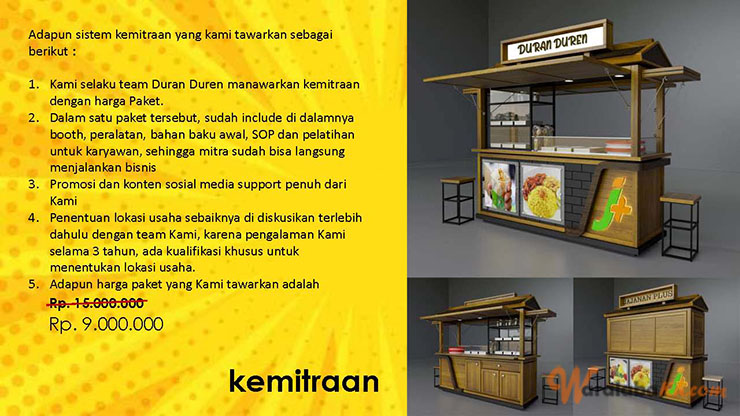 Franchise Peluang Usaha Minuman Tradisional | Dawet Durian Duran Duren