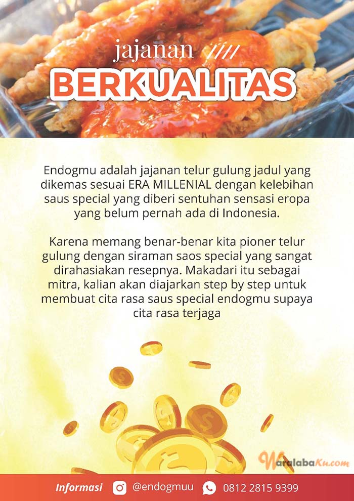 Franchise Peluang Usaha Makanan Endogmu