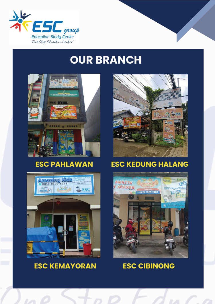 Franchise Pendidikan Kursus Anak & Dewasa Education Study Center / ESC