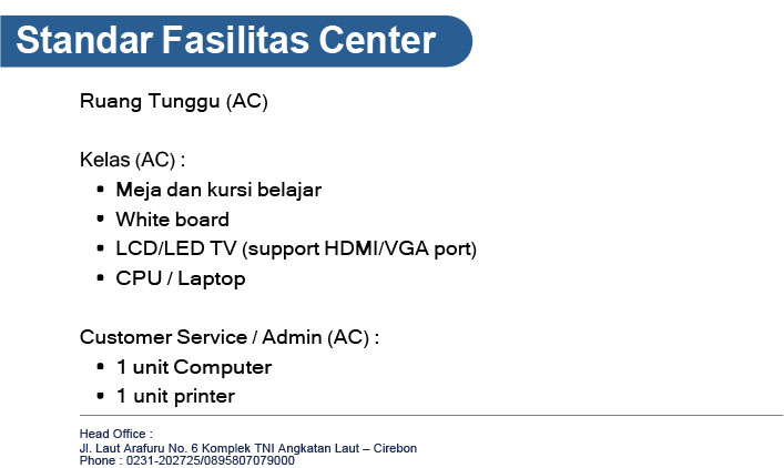 Franchise Kemitraan Kursus Bahasa English Study Center / ESC
