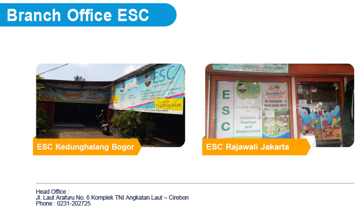Franchise Kemitraan Kursus Bahasa English Study Center / ESC