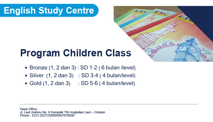 Franchise Kemitraan Kursus Bahasa English Study Center / ESC