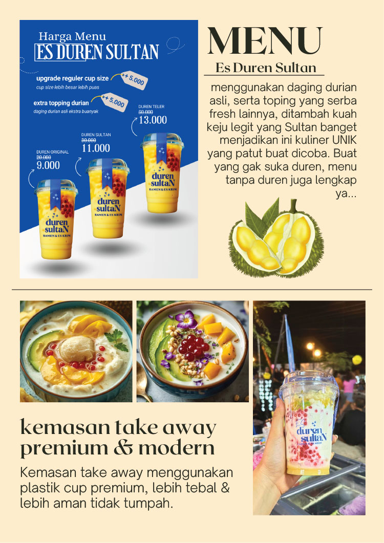 Kemitraan / Peluang Bisnis Es Teler Durian Premium