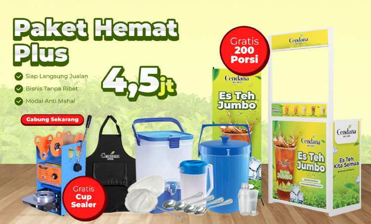 Kemitraan Peluang Bisnis Es Teh Jumbo Cendana