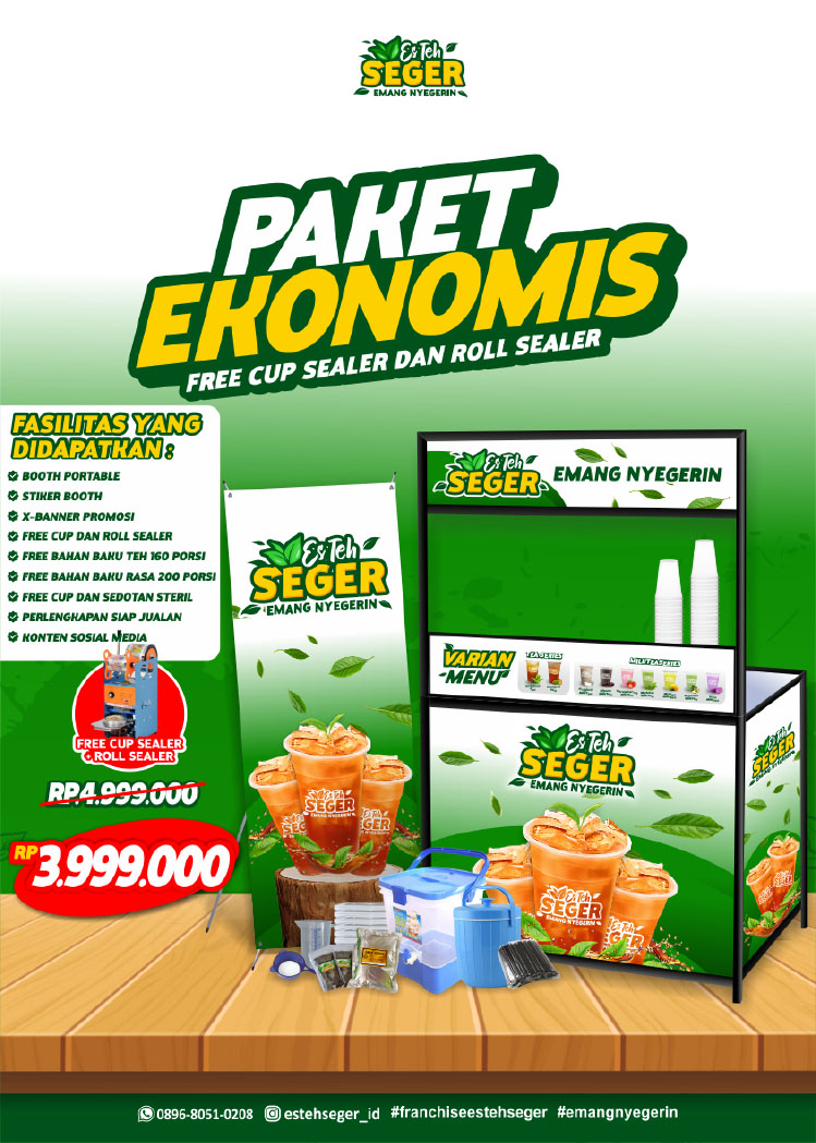 Kemitraan Peluang Bisnis Teh Solo Aneka Rasa Es Teh Seger