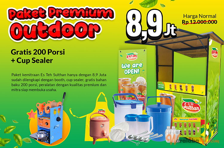 Franchise Peluang Usaha Minuman Teh Kekinian | Es Teh Sulthan