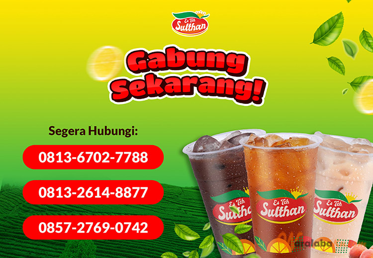 Franchise Peluang Usaha Minuman Teh Kekinian | Es Teh Sulthan