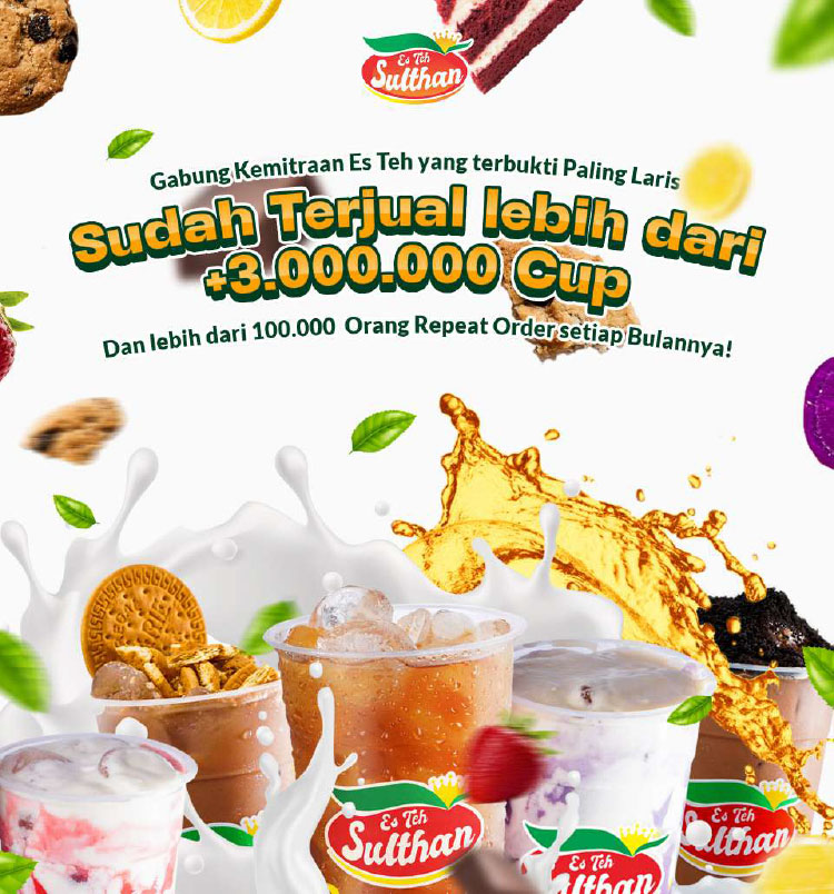 Franchise Peluang Usaha Minuman Teh Kekinian | Es Teh Sulthan Franchise Peluang Usaha Minuman Teh Kekinian | Es Teh Sulthan