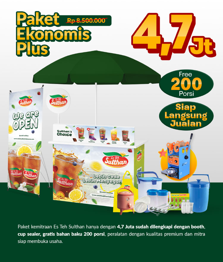Franchise Peluang Usaha Minuman Teh Kekinian | Es Teh Sulthan Franchise Peluang Usaha Minuman Teh Kekinian | Es Teh Sulthan
