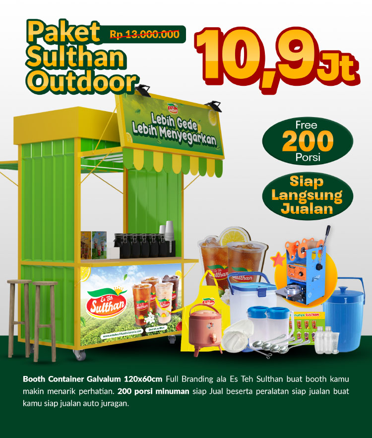 Franchise Peluang Usaha Minuman Teh Kekinian | Es Teh Sulthan Franchise Peluang Usaha Minuman Teh Kekinian | Es Teh Sulthan