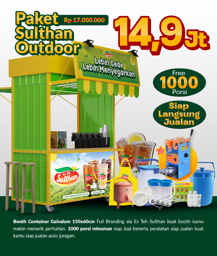 Franchise Peluang Usaha Minuman Teh Kekinian | Es Teh Sulthan Franchise Peluang Usaha Minuman Teh Kekinian | Es Teh Sulthan