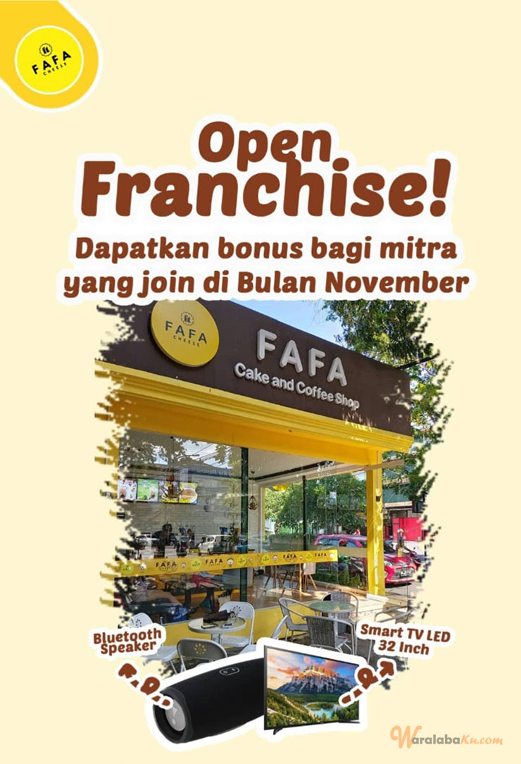 Franchise Fafa Cheese ~ Peluang Bisnis Bolu Keju Jepang