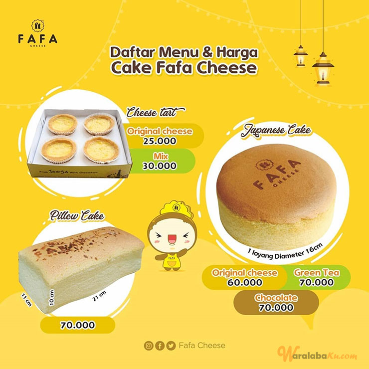 Franchise Fafa Cheese ~ Peluang Bisnis Bolu Keju Jepang